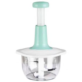 1pc; Manual Vegetable Chopper; Creative Garlic Masher; Reusable Meat Grinder; Household Kitchen Mini Food Chopper; Multifunctional Vegetable Crus