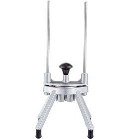 6-Section Commercial Easy Wedger Stainless Steel Blade Fruit Lime Slicer, Lemon Cutter for Home Bar Restaurant